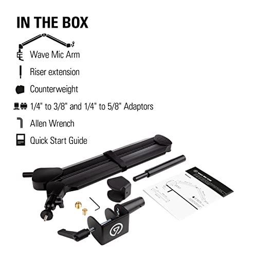Elgato Wave Mic Arm サスペンションブームアーム 配信/ゲーミング